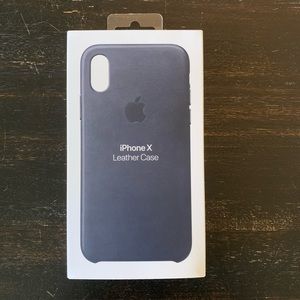 iPhone X Leather Case